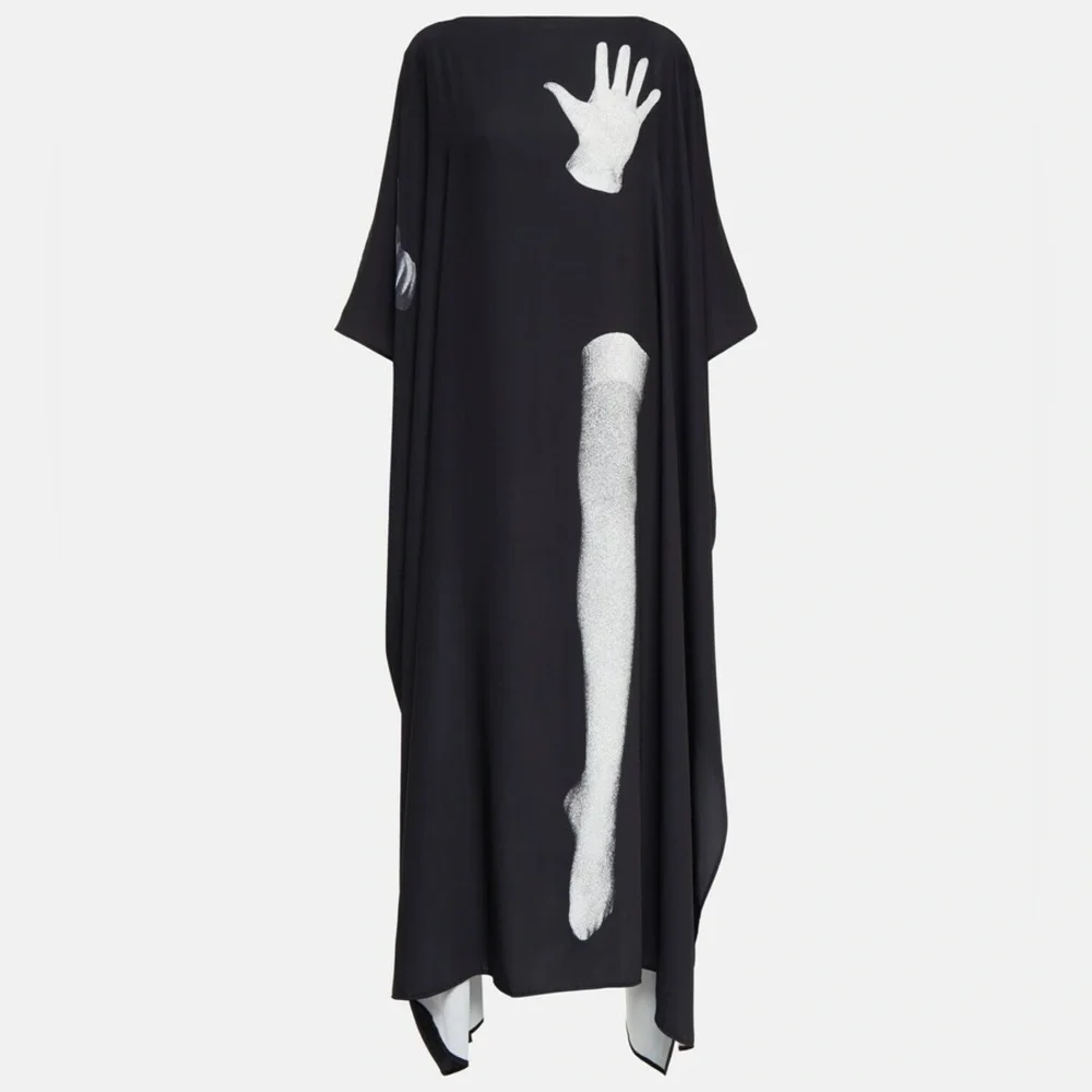 MM6 MAISON MARGIELA Maxi Dress Size Medium Made in Italy - Picture 2 of 14